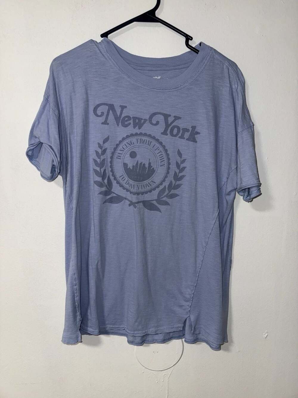 Aerie Oversized Graphic Boyfriend T-Shirt New York